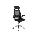 Rootz Ergonomic Office Chair - Meshstol - Snurrstol - Gungmekanism - Kyleffekt - Ersättningsrullar - 117-126,5 cm x 64 cm x 55 cm