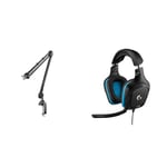 RØDE PSA1 Professional Studio Arm, MultiColored & Logitech G432 Wired Gaming Headset, 7.1 Surround Sound, DTS Headphone:X 2.0, 50 mm Audio Drivers, USB and 3.5 mm Audio Jack, Flip-to-Mute Mic
