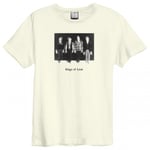 Amplified Unisex Adult Blurred Photo Kings Of Leon Vintage T-Shirt - XXL