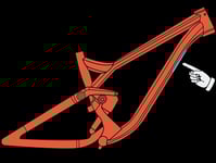 RideWrap Shuttle Armor Ramskydd Svart, Universell passform, Gummi