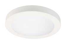 Taklampe Design Round White