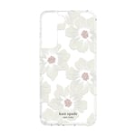 Kate Spade New York Galaxy S22+ 5G Hardshell Case - Hollyhock Floral Clear / Cream with Stones