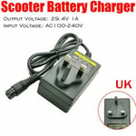 Razor Scooter Transformer Power Supply UK Plug Power Adapter Battery Charger