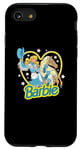 Coque pour iPhone SE (2020) / 7 / 8 Barbie - Cowgirl rétro western avec cheval et cœur