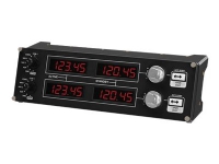 Logitech Flight Radio Panel - Instrumentpanel till flygsimulator - kabelansluten - för PC