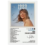 Pop-sångare Canvas Poster för Taylor Swift För Rum Estetisk Canvas Väggkonst Sovrum 1989 TAYLOR'S VERSION 30*40cm