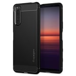 Spigen Rugged Armor Case Compatible with Sony Xperia 5 II - Matte Black