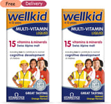 Vitabiotics Wellkid Multivitamin Liquid, 150 ml, Pack of 2