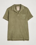 OAS Short Sleeve Terry Polo Khaki