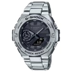Casio Silver Mens Analogue-Digital Watch G-shock GST-B500D-1A1ER