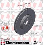 Bromsskiva FORMULA S COAT Z 400556930 Zimmermann