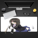 DATE A LIVE XXL Gaming Mouse Pad - 900 x 400 x 3 mm – extra large mouse mat - Table mat - extra large size - improved precision and speed - rubber base for stable grip - washable-6_900x400