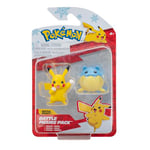 Pokémon Battle Figure 2 Pack (Holiday Pikachu #6 & Spheal) - W3
