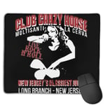Club Crazy Horse The Sopranos Customized Designs Non-Slip Rubber Base Gaming Mouse Pads for Mac,22cm×18cm， Pc, Computers. Ideal for Working Or Game