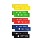 Fitness Mad Hand Resistance Band Set (Pack of 10) MQ873