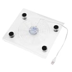 USB 1400 rpm Cooler Pad,Laptop Fans Cooling Stand Base Ultra Quiet Notebook/Computer/Console Radiating Anti-skid Pad,Plug and Play,with LED RGB Light,for PS4 for PS3