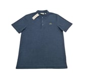 Lacoste Sport Mens Navy Marl Alligator Polo Size FR5 / US L / 42 - 43" Chest