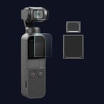 XIAODUAN professional - 4 PCS Lens Protector + Screen Fiberglass Film for DJI New Pocket Gimbal