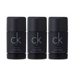 Calvin Klein 3-pack Ck Be Deostick 75ml Transparent