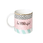 Sass & Belle Modern Memphis Be You Beautiful Cup Mug Tea Coffee Drink Fun Gift