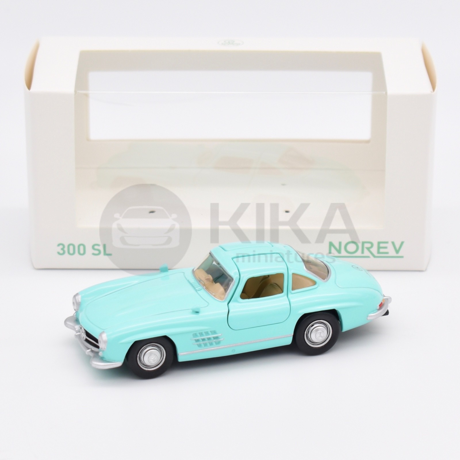 Schuco 1:12 - Voiture miniature - Mercedes Benz 300 SL Gullwing - 1954 - Beige - Édition limitée