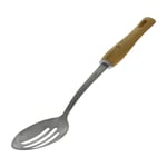 De Buyer De Buyer B Bois slotted spoon with wooden handle Stainless steel