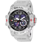 SMAEL Sports SM07R - Herre - 54 mm - Analog - Digitalt/Smartwatch - Mineralglas