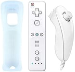 Qumox Remote Controller Remote Control + Nunchuk for Wii/WII U