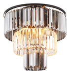 Globo Lighting - Naxis Ø40 - Takplafond - Rökfärgad
