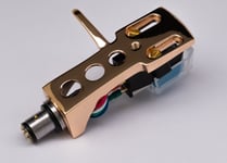 Rose Gold Headshell, cartridge, stylus for Pioneer PL518, PL530, PLA35, PLX500