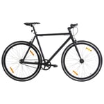 vidaXL Fixed gear cykel svart 700c 51 cm 92249