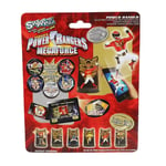 Black Swappz Power Ranger Mega Force Mini Figure Collectable Game Clip Keychain