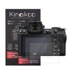 kinokoo Tempered Glass Film for Nikon Z7 II Crystal Clear Film Nikon Z7 II Screen Protector Bubble-free/Anti-scratch(2 pack)