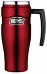 Thermos Stainless King Travel Mug, Red, 470 ml