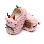 Baby Christmas Style Plush Warm Toddler Shoes P 19-24months