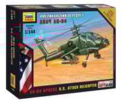US AH-64 Apache Attach Helicopter 1/144
