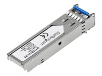 Startech.Com Dell Emc Sfp-1G-Bx40-U Compatible Sfp Module, 1000Base-Bx-U, 1 Gigabit Ethernet Bi-Directional (Bidi) Fiber Single Strand Sfp, Lc 40Km, Mini Gbic Transceiver Module, Upstream - Lifetime Warranty (Sfp1gbx40ues) - Sfp-Sändar/Mottagarmodul