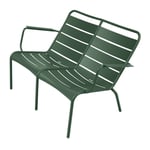 Fermob - Luxembourg Duo Low Armchair Cedar Green 02 - Utomhusfåtöljer