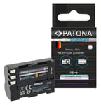 Patona Platinum Batteri with USB-C Input for Nikon D700 D300 D200 D100 D80 D70 D50 EN-EL3e 150301373 (Kan sendes i brev)