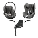 CYBEX - Pack sièges-auto Cloud T i-Size + Sirona T i-Size + Base T