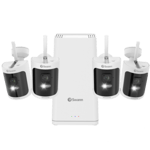 Swann AllSecure650 2K Wireless Security Kit with 4 x Wire-Free Cameras & Power Hub