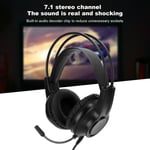 Gaming Headset Mic Headphones Head‑Mounted Wired Computer Supplies Dual 3.5M GHB