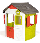 Smoby - Maison Neo Jura Lodge - Cabane de Jardin Enfant - Personnalisable avec Accessoires Smoby - 810500 Colorée