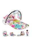 Fisher-Price Glow &amp; Grow Kick &amp; Play Activity Gym - Pink, One Colour