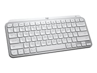 Logitech MX Keys Mini For Mac Minimalist Wireless Illuminated Keyboard tangentbord Bluetooth QWERTY Nordic Grå