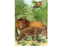 Madame Treacle Carnet B6 med kuvert Lejonet och Tigern