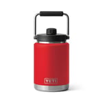 YETI - Rambler 1/2 Gallon (1.9L) Jug - Rescue Red - Camping/Travel Drinkware