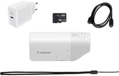 Canon PowerShot Zoom Essential Kit, white 