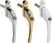 Ironmongery World Universal Inline Upvc Espag Lock Key PVC Locking Window Handle Espag Lock Key in 3 Finishes - Brass/Gold