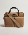 Polo Ralph Lauren Commuter Canvas Messenger Bag Khaki/Brown